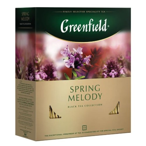 Greenfield чай травяной Spring Melody, 100 пакетиков