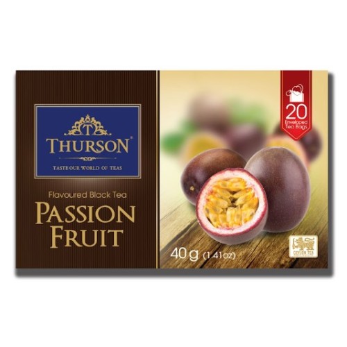 Thurson чай черный Passion Fruit, 20 пакетиков