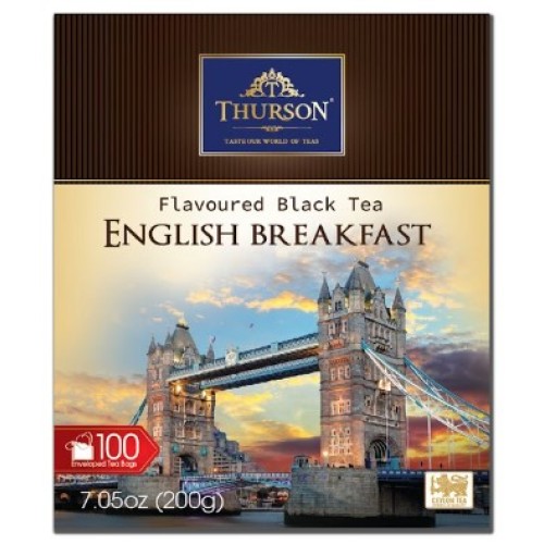Thurson чай черный English Breakfast, 100 пакетиков