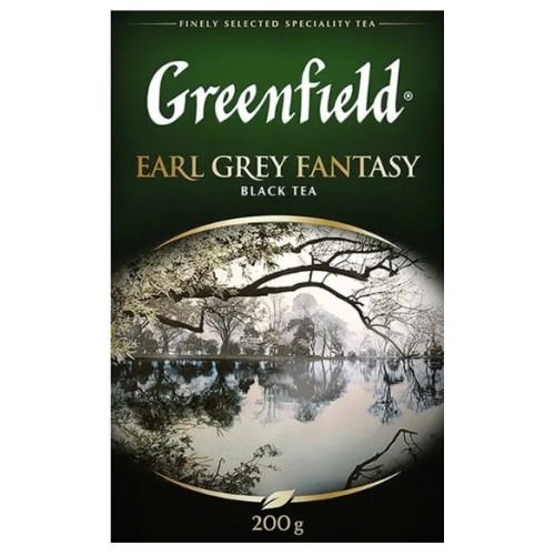 Greenfield чай черный Earl Grey Fantasy, 200 гр