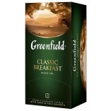 Greenfield чай черный Classic Breakfast, 25 пакетиков