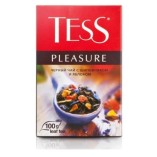 Tess чай черный Pleasure, 100 гр, уценка