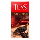 Tess чай черный High Ceylon, 25 пакетиков