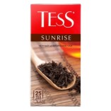 Tess чай черный Sunrise, 25 пакетиков