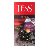 Tess чай черный Thyme, 25 пакетиков