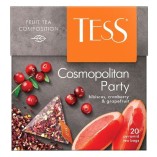 Tess чай травяной Cosmopolitan Party, 20 пирамидок
