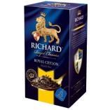 Richard чай черный Royal Ceylon, 25 пакетиков