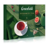 Greenfield набор ассорти: 6 видов чая по 5 пирамидок