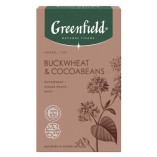 Greenfield чай травяной Buckwheat & Cocoabeans, 20 пирамидок