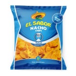 El Sabor чипсы кукурузные начос с солью, 100 гр
