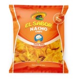 El Sabor чипсы кукурузные начос с соусом барбекю, 100 гр