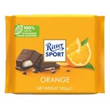 Ritter Sport Темный шоколад, яркий апельсин, 100 гр