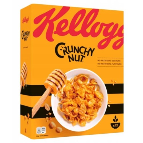 Kellogg's сухой завтрак Crunchy Nut, 375 гр