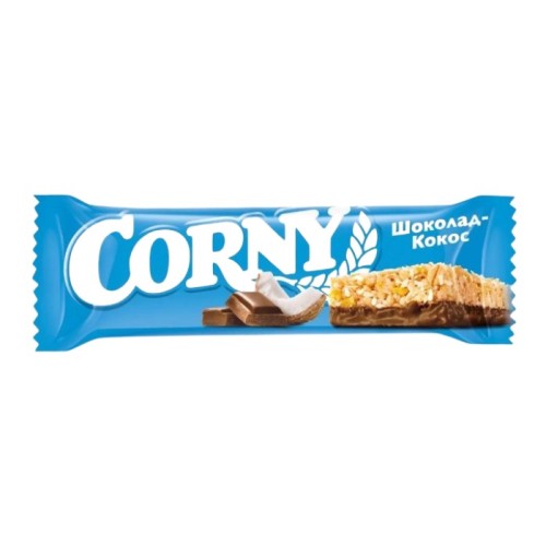 Corny злаковый батончик Кокос, 50 гр