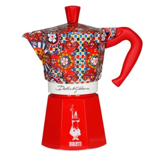 Bialetti Moka Express D&G гейзерная кофеварка на 6 порций