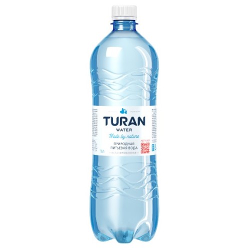 Turan вода негазированная, пэт, 1л