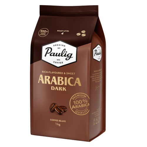 Paulig Arabica Dark, зерно, 1000 гр