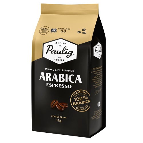 Paulig Arabica Espresso, зерно, 1000 гр