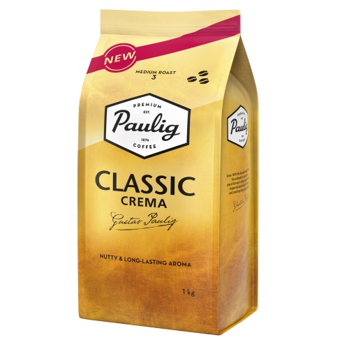 Paulig Classic Crema, зерно, 1000 гр