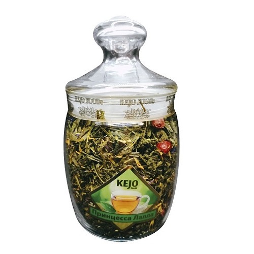 Kejo foods чай черный Принцесса Лалла, стекло, 175 гр
