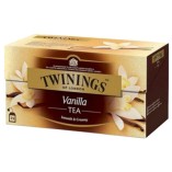 Twinings чай черный с ароматом ванили, 25 пакетиков