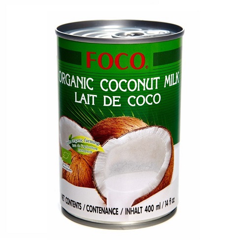 FOCO органическое кокосовое молоко, 400 мл, уценка