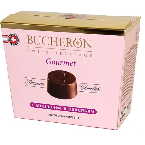 Bucheron конфеты с миндалем, 175 гр