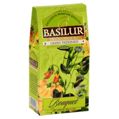 Basilur зеленый чай Green Freshness, 100 гр