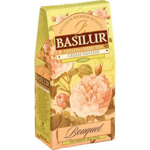 Basilur зеленый чай Cream Fantacy, 100 гр