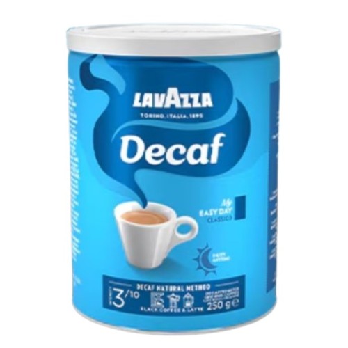 Lavazza Dek, молотый, ж/б, 250 гр.