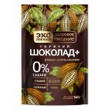 Экологика какао-напиток растворимый Горячий шоколад+, 140 гр