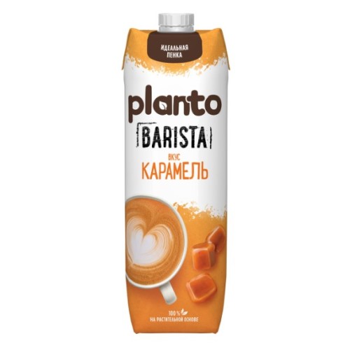 Planto Barista напиток соевый со вкусом карамели, 1л