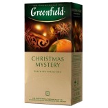 Greenfield чай черный Christmas Mystery, 25 пакетиков