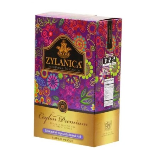 Zylanica чай черный Ceylon Premium Collection Super Pekoe, 100 гр