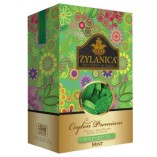 Zylanica чай зеленый Ceylon Premium Collection Мята, 100 гр