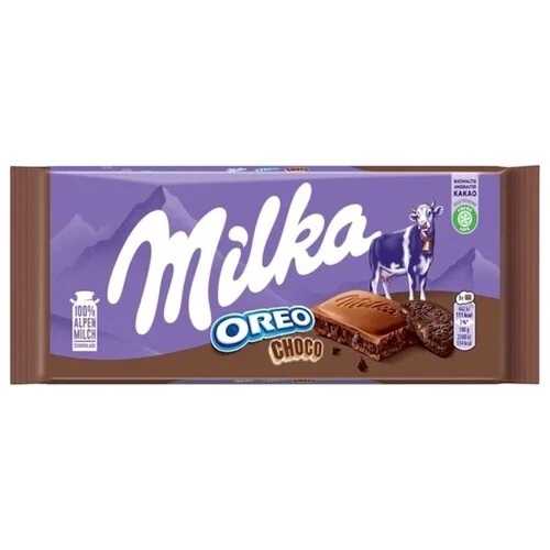 Milka шоколад молочный Oreo Choco, 100 гр