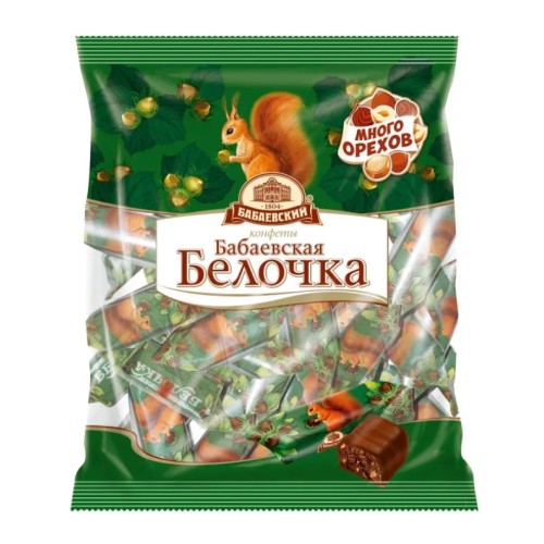 Бабаевский конфеты Белочка, 200 гр