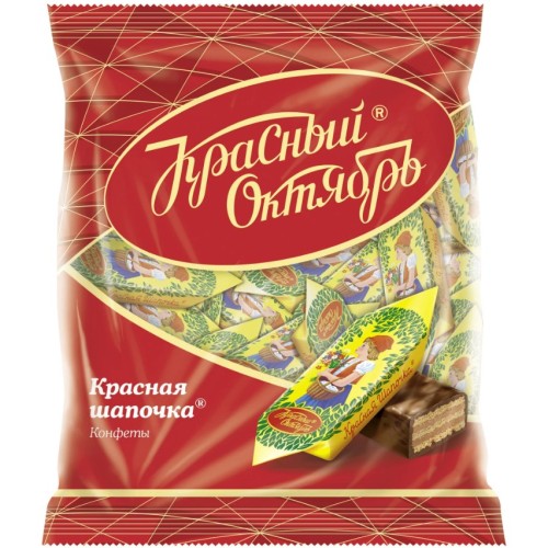 Красный октябрь конфеты Красная шапочка, 250 гр