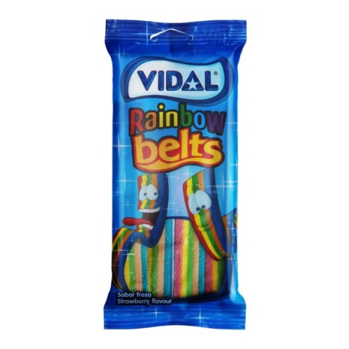 Vidal мармелад Rainbow Belts, 90 гр