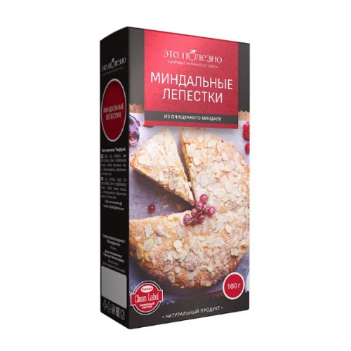 Это полезно лепестки миндальные , 100 гр