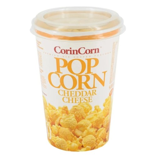 CorinCorn попкорн готовый Сыр Чеддер, 50 гр