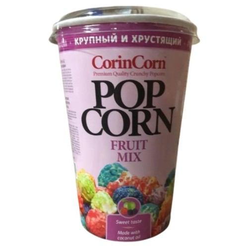 CorinCorn попкорн готовый Фруктовый микс, 90 гр