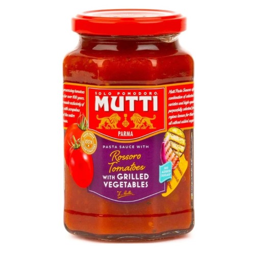 Mutti соус томатный с овощами гриль, 400 гр