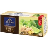 Thurson чай черный Lime & Ginger, 25 пакетиков