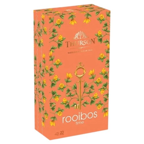 Thurson чай травяной Rooibos Time, 20 пакетиков
