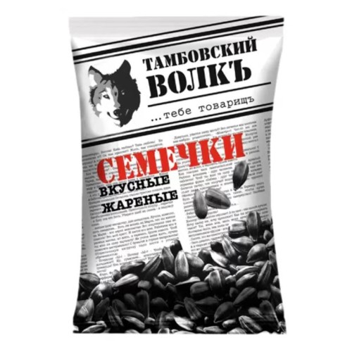 Тамбовский волкъ, семечки жареные, 90 гр