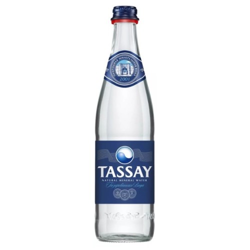 Tassay вода газированная, стекло, 500 мл
