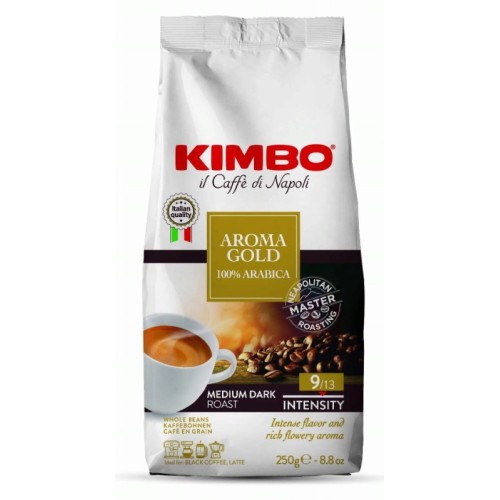 Kimbo Aroma Gold Arabica, зерно, 250 гр