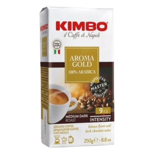 Kimbo Aroma Gold Arabica, молотый, 250 гр