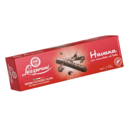 Lazzaroni печенье в шоколадной глазури Havana, 90 гр
